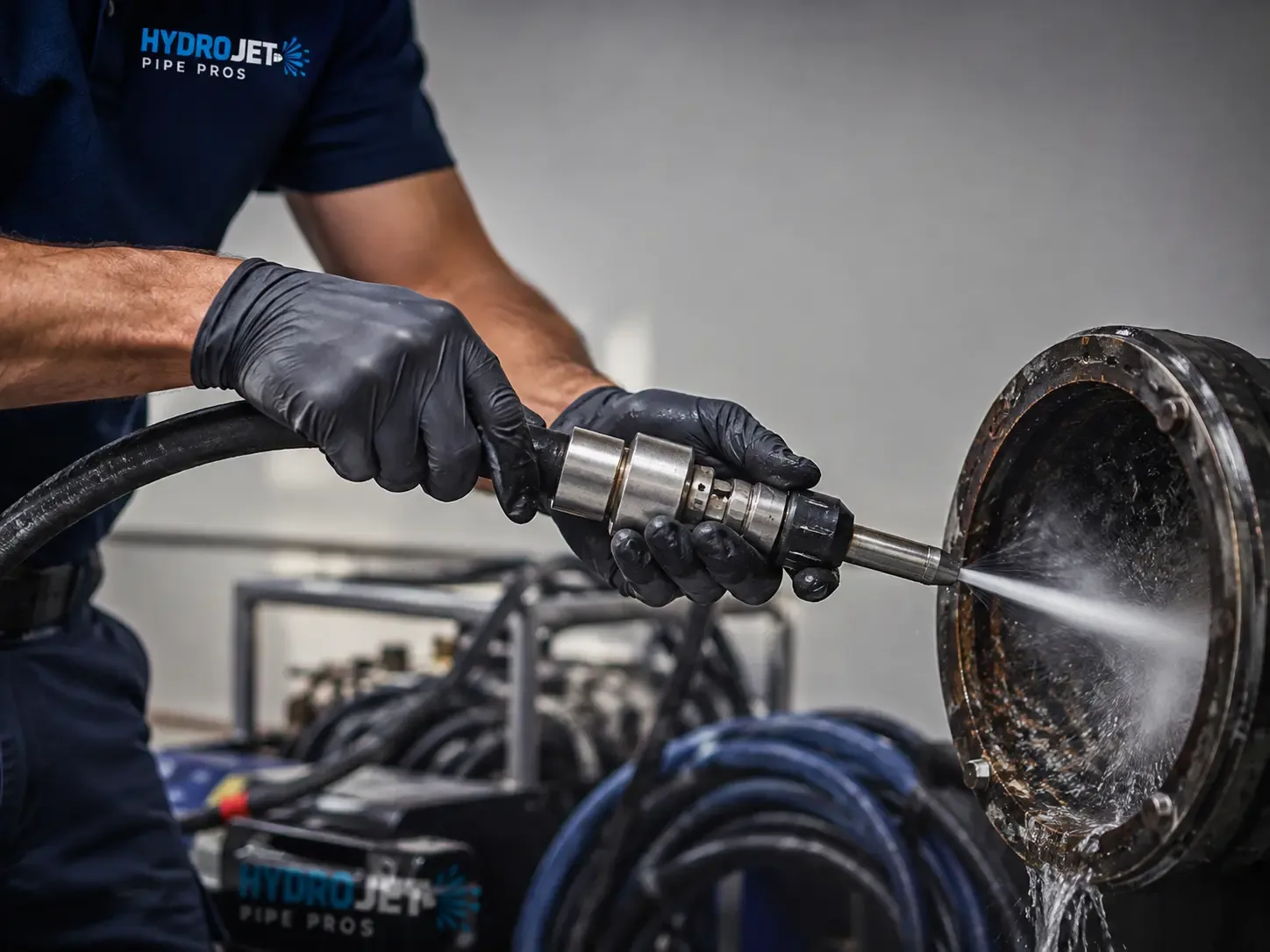 Hydro Jet Pipe Descaling in Blaine, WA